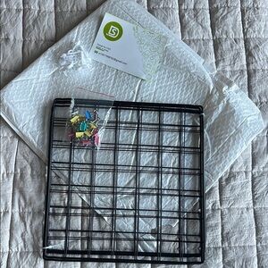 Black Grid Wall Organizer